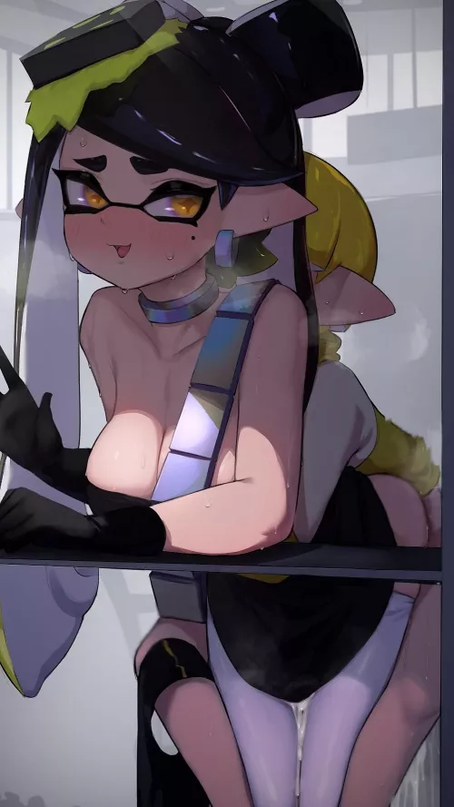 Callie catching up with agent 4 [Hizake]