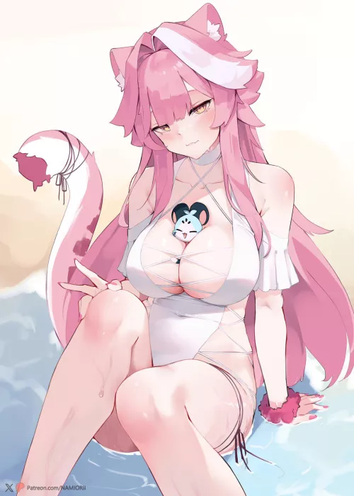 Chattini looks comfy