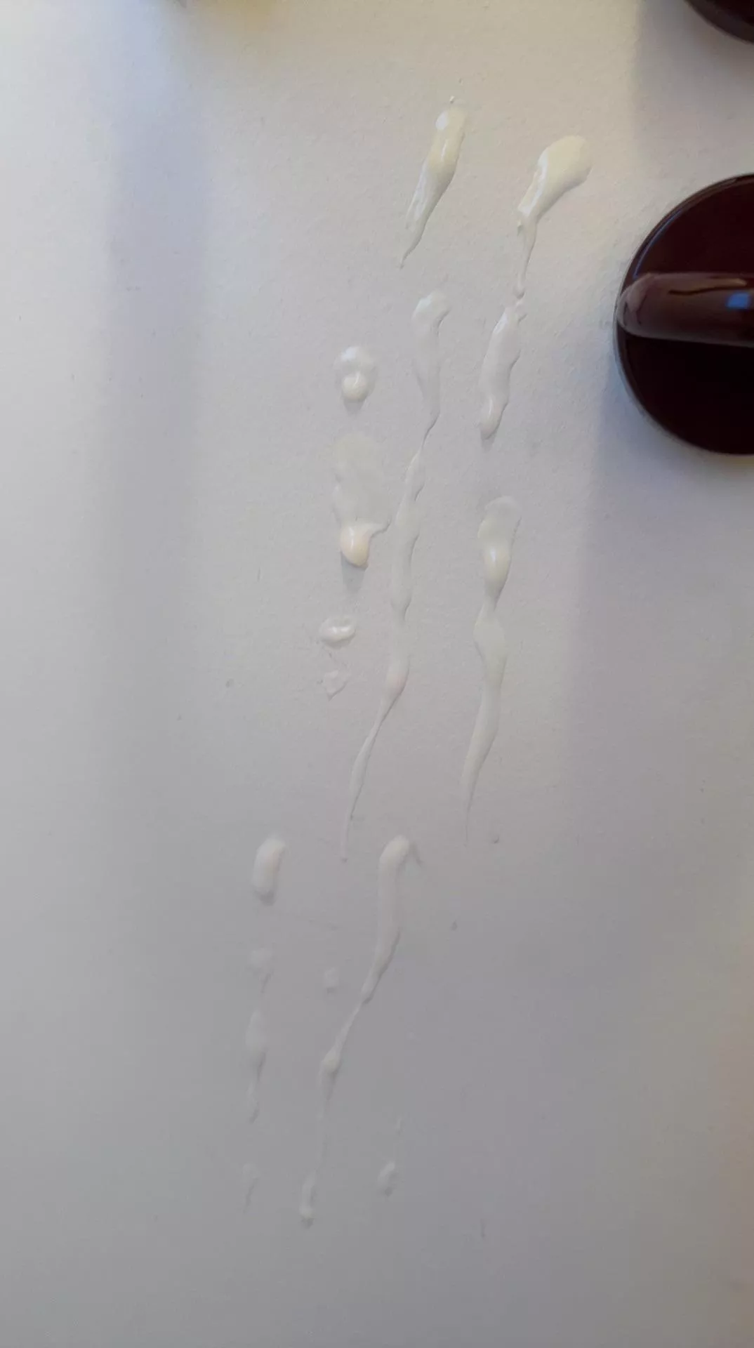 Cum on the restroom door at work 😏 [21]