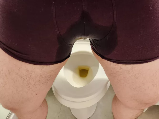 Didn't have time to take my underwear off