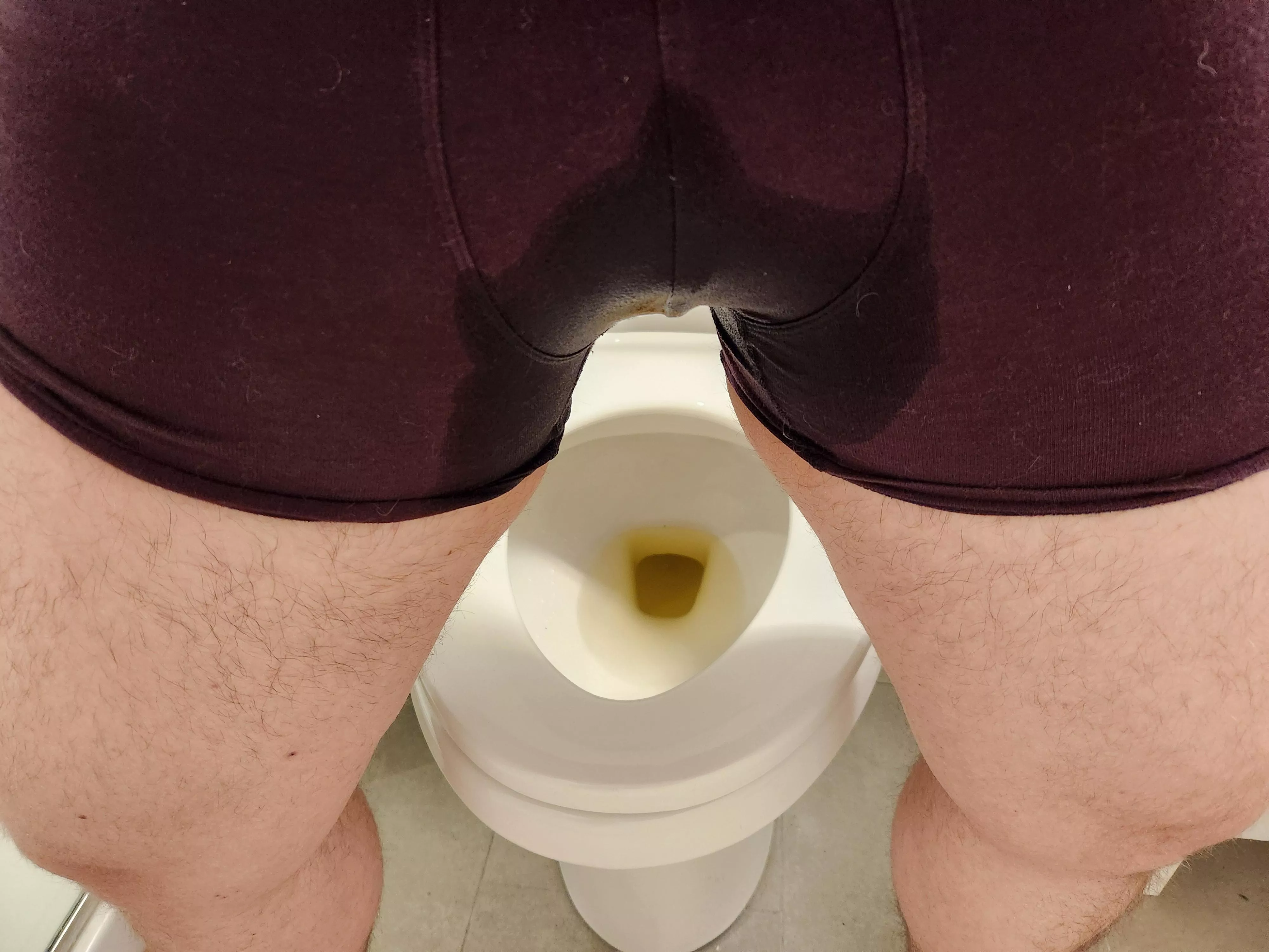 Didn't have time to take my underwear off