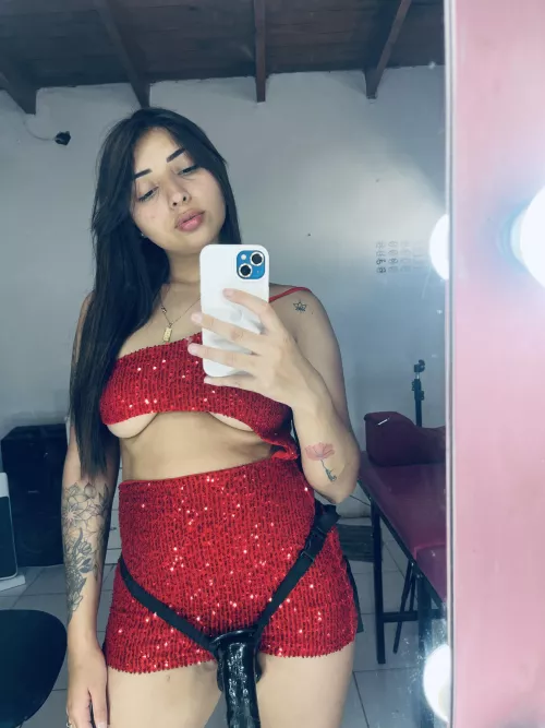 Do girls with strap-ons turn you on like me?