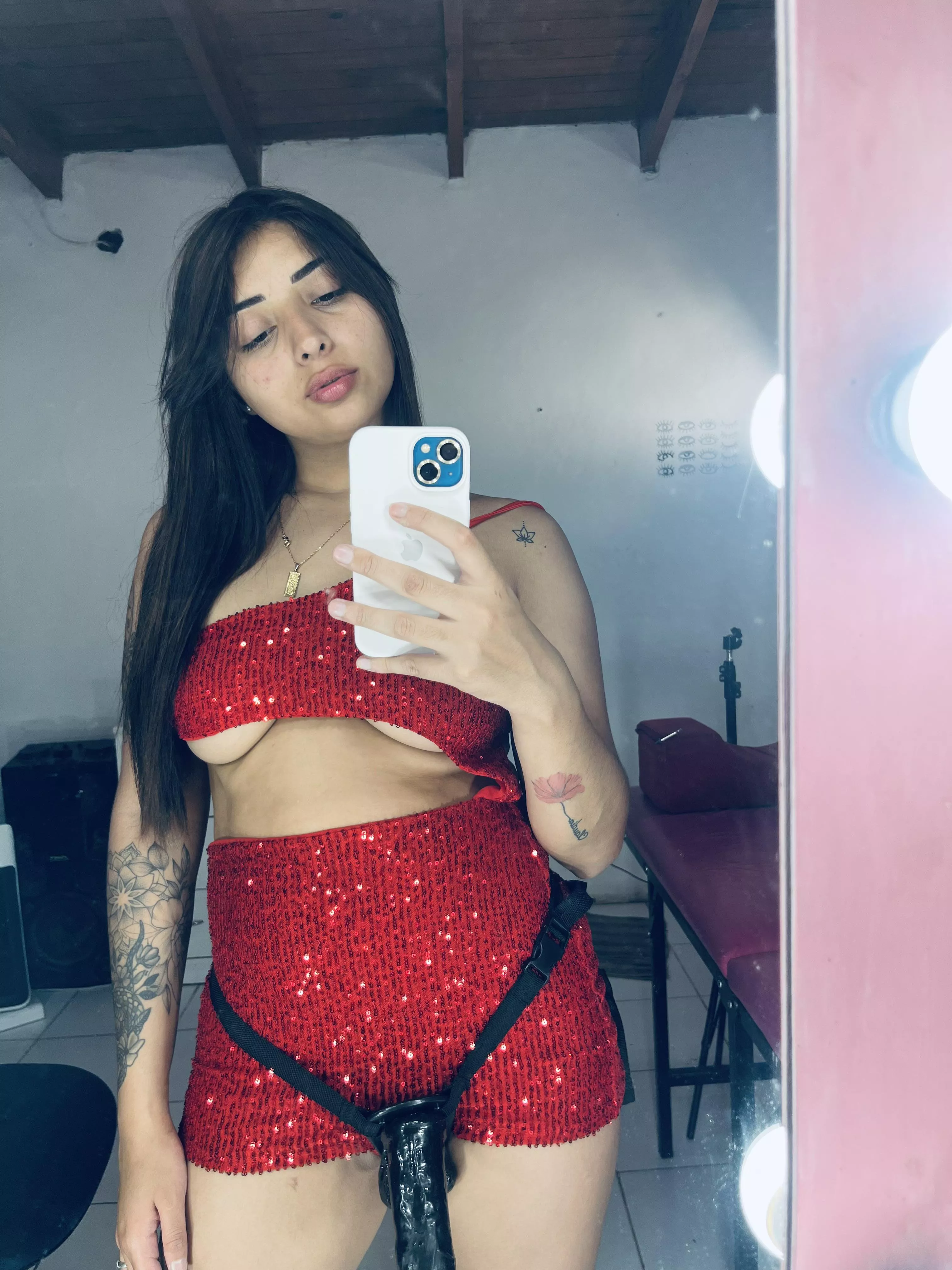 Do girls with strap-ons turn you on like me?