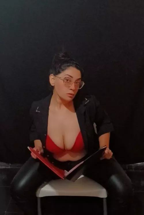 do you need a sexy secretary? OF in comments 😈😈