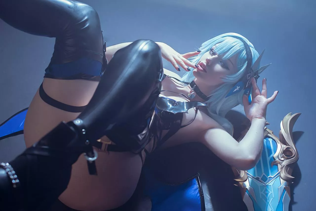 Eula demon version by LadyMelamori from Genshin impact