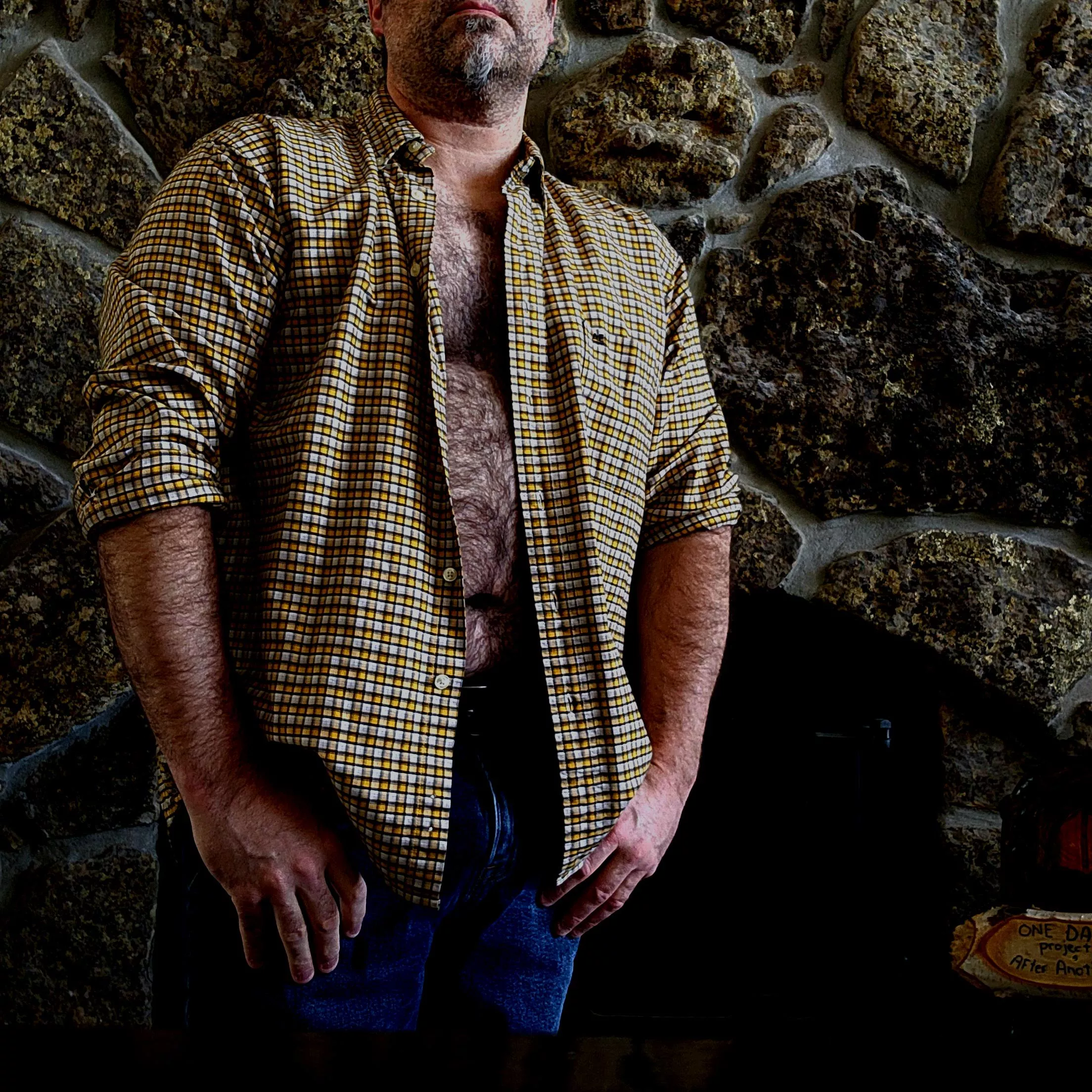 Fall is for button down, long sleeved shirts..