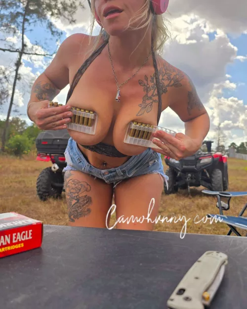 Fling some lead, save your brass 😉