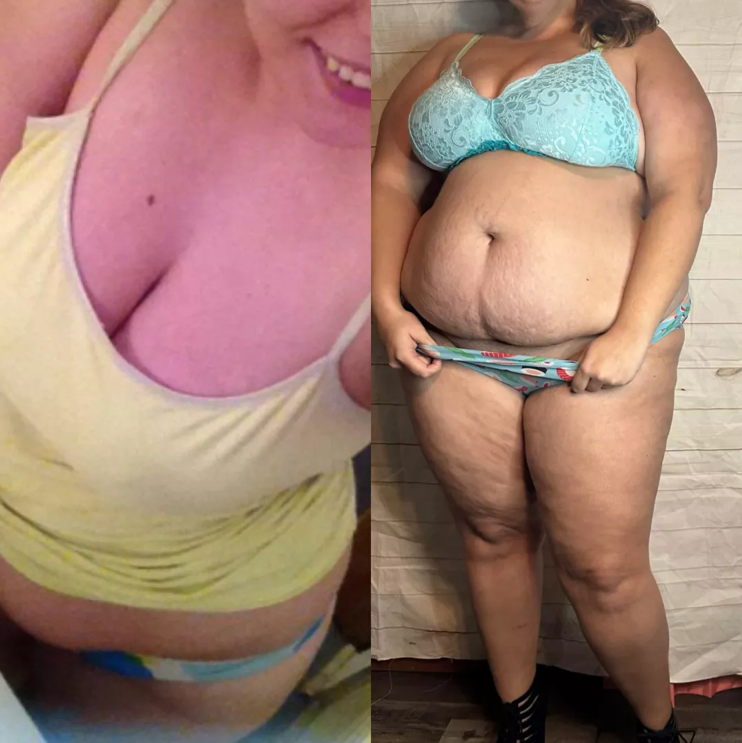 From cute college girl to thick mommy