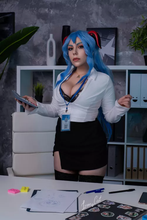 Ganyu from Genhin by Izmacat