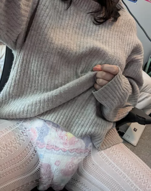 Girl who always needs diaper checks 