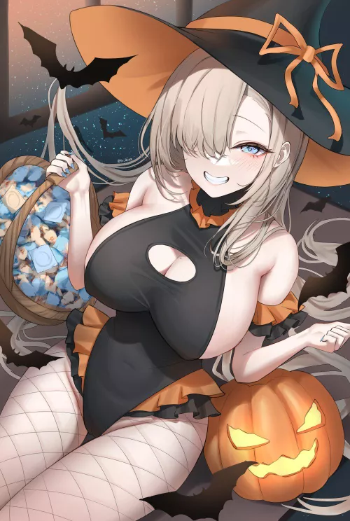 Halloween Witch Asuna [Blue Archive]