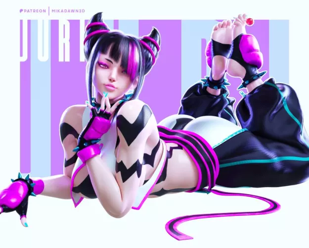 (Han Juri, Street Fighter)