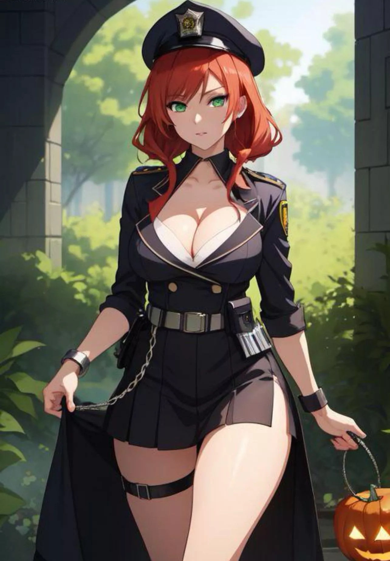 Hands behind your back your under arrest for being to cute