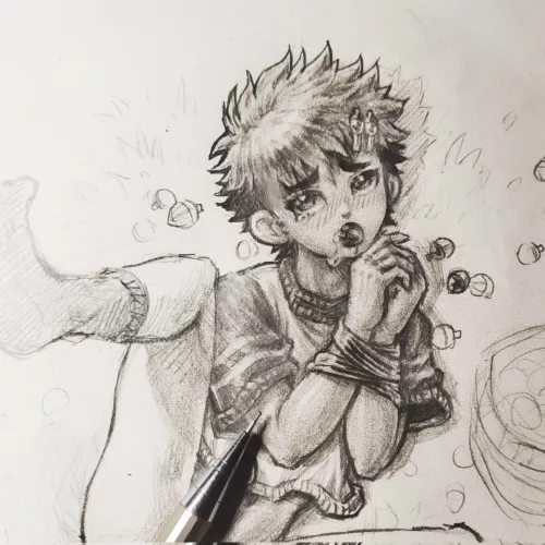 Hiro all tied up an needy [art by gamemode_lll]