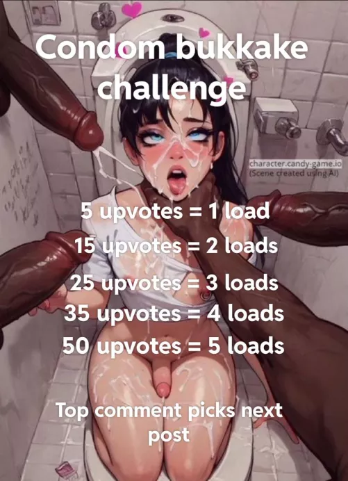 How many loads am I swallowing tonight? Upvote to decide