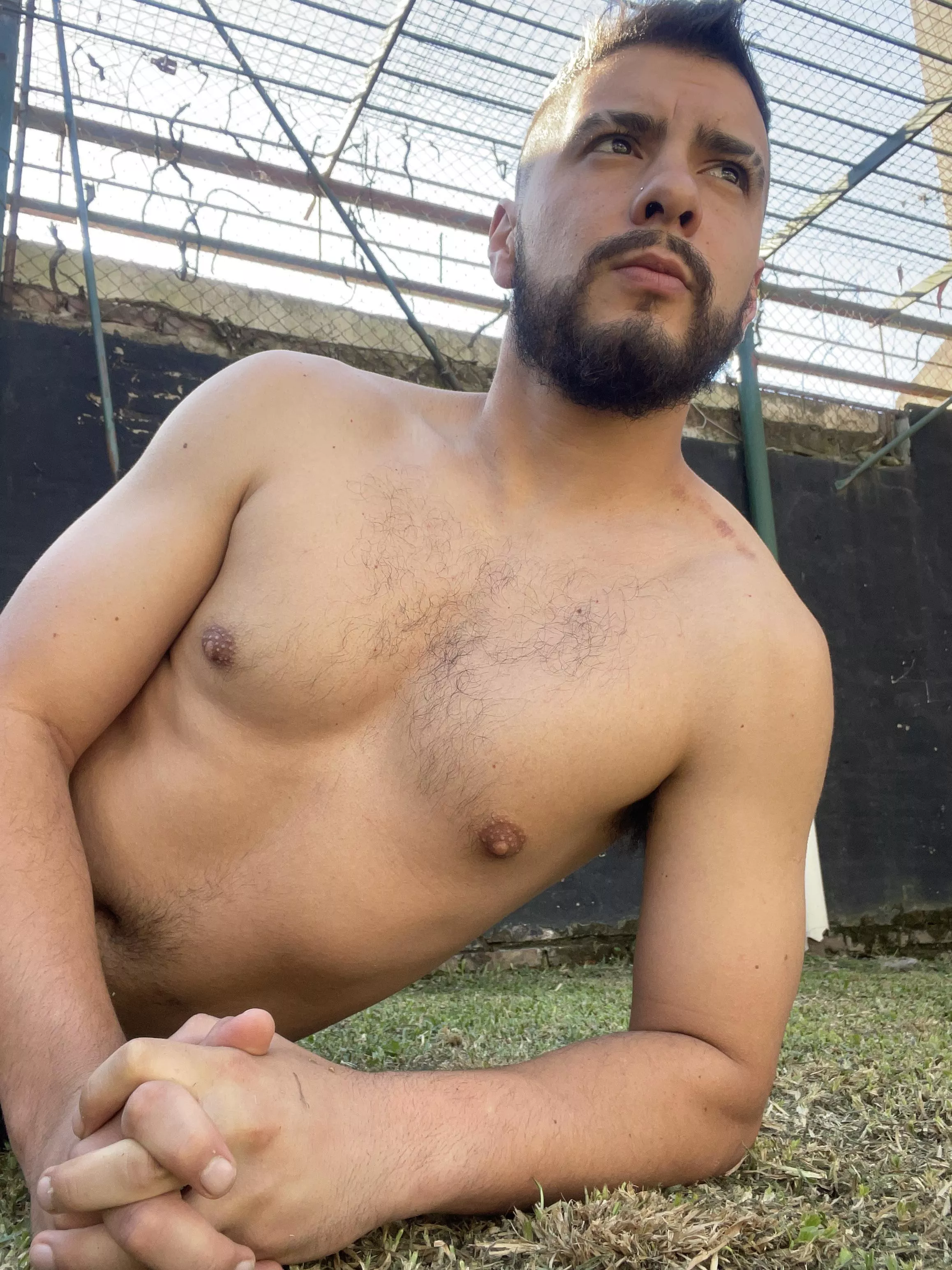 I like to feel the wind on my nipples