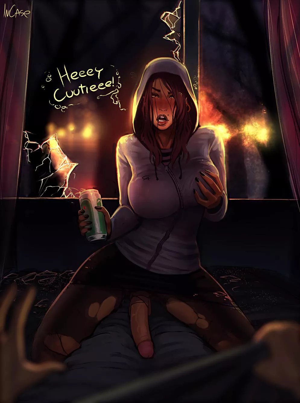 I want to get way too drunk at a college party and accidentally out myself as trans by just grabbing the prettiest girls there and fucking her, while everyone looks on in shock and awe 