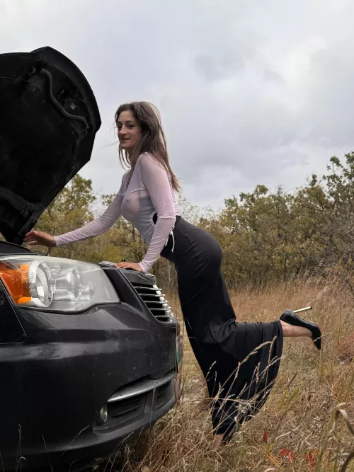 I want to leave the outfit and heels on while I get fucked!