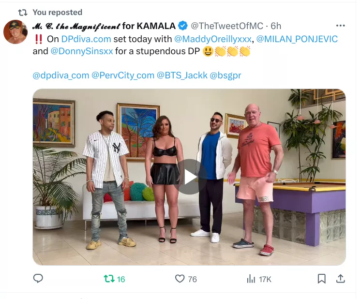 []I'm hoping that Mike pays attention and get Maddy O'Reilly back on his sites, we need all! Swallowed, AllAnal and TrueAnal with her