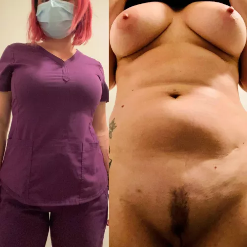 I’m one of those slutty nurses you always hear about! 