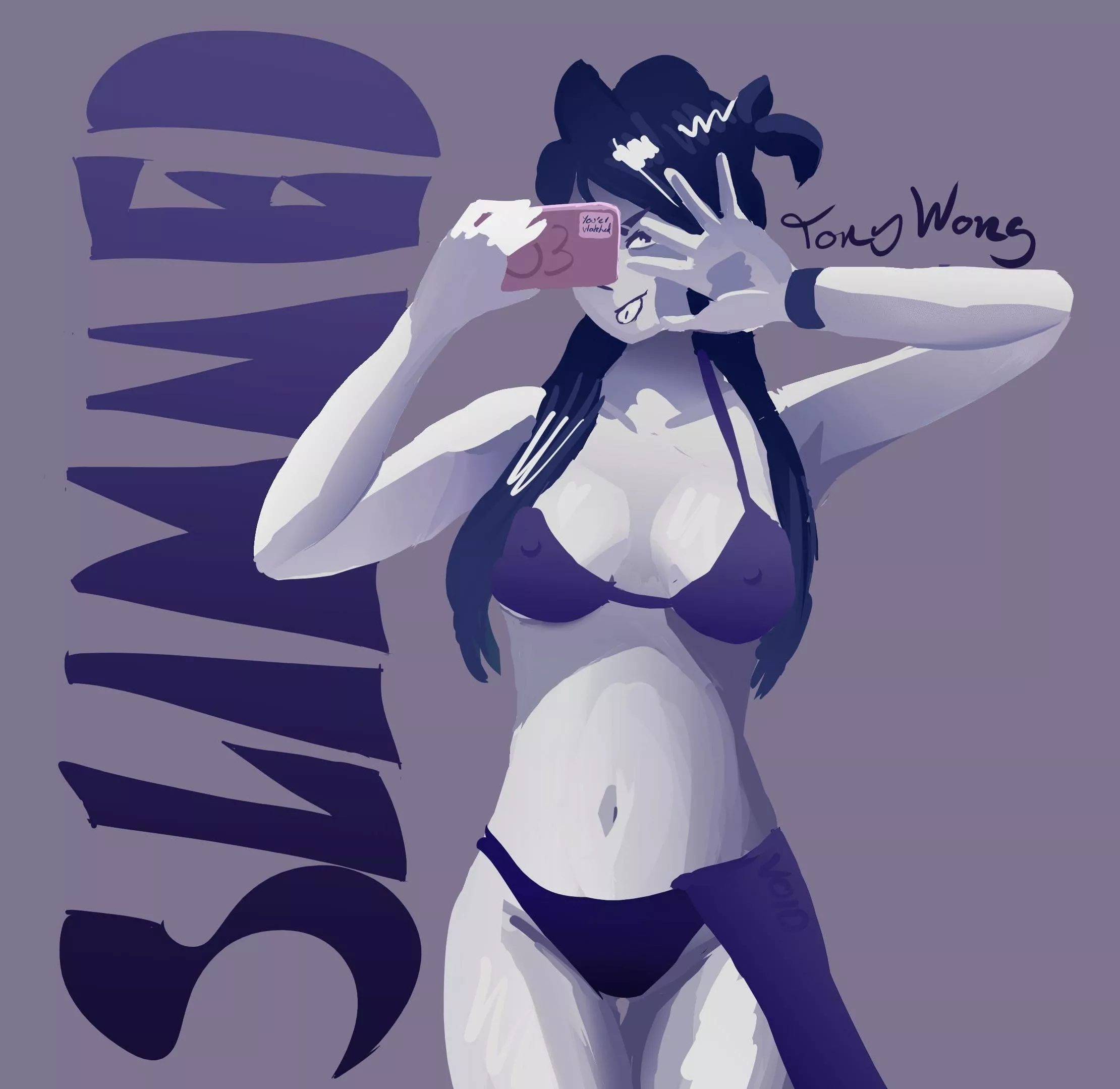Jaiden in bikini by me