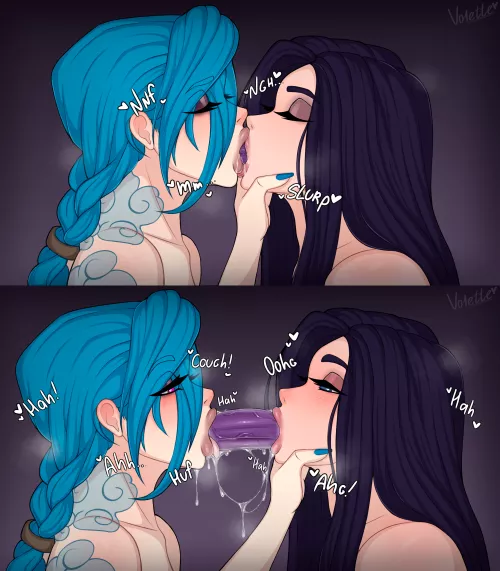 Jinx and Caitlyn (vo1ette) [League of Legends]