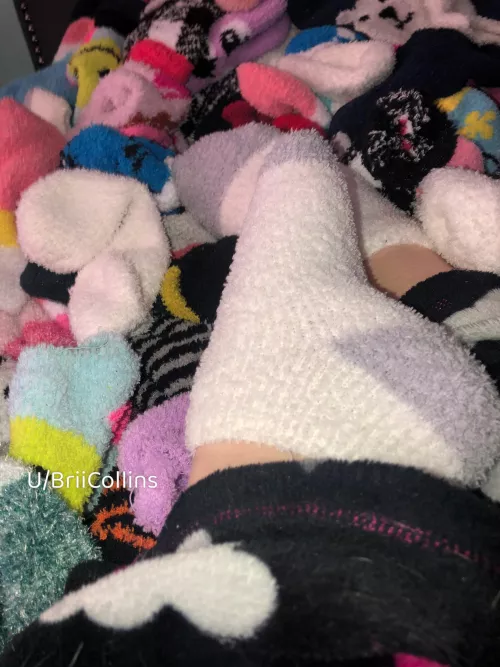 Just a girl and her socks 😌💕
