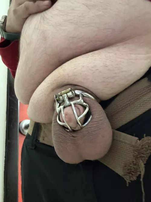 Just working the parts counter 