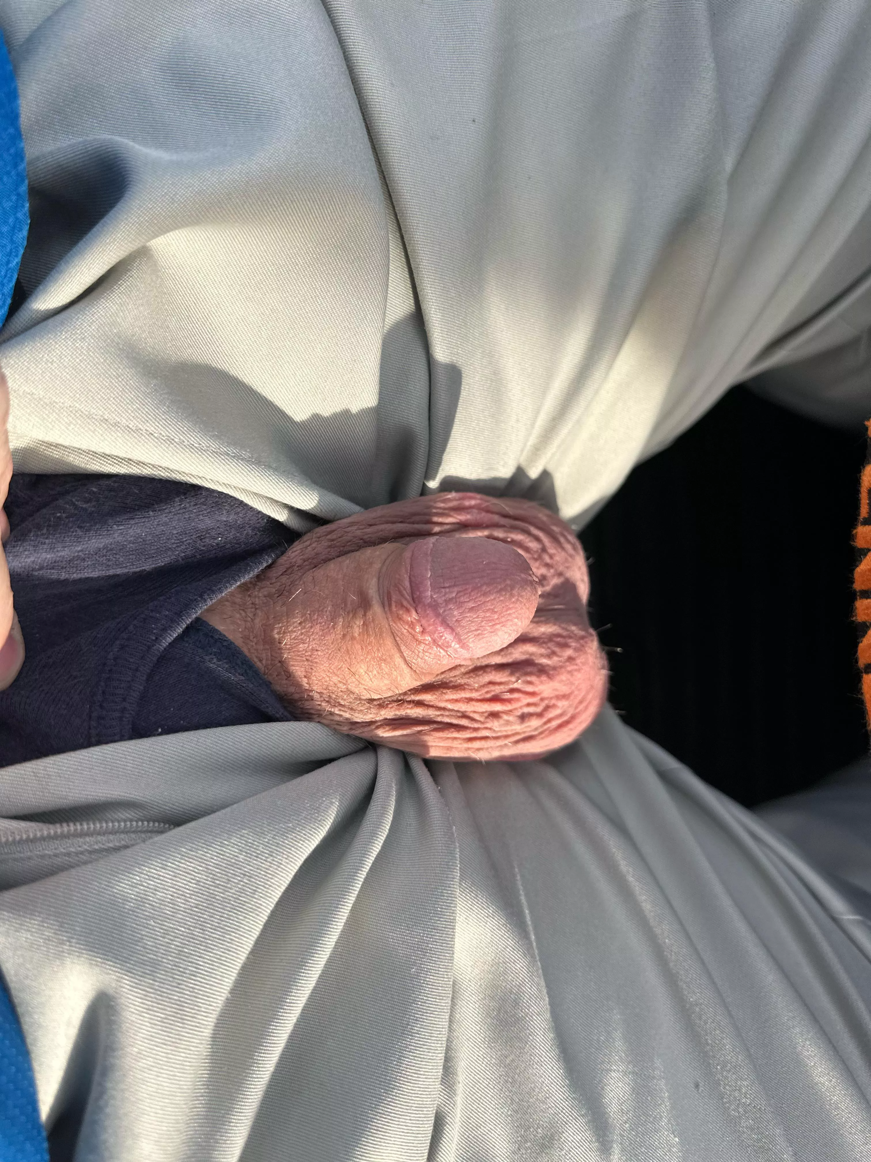 Love driving with it hanging out