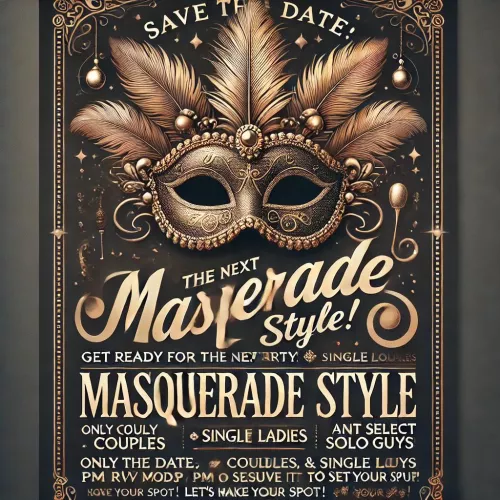Masquerade Party 🎭✨