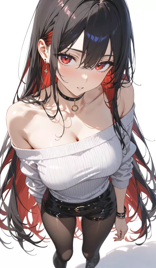 Matching Red Highlights 