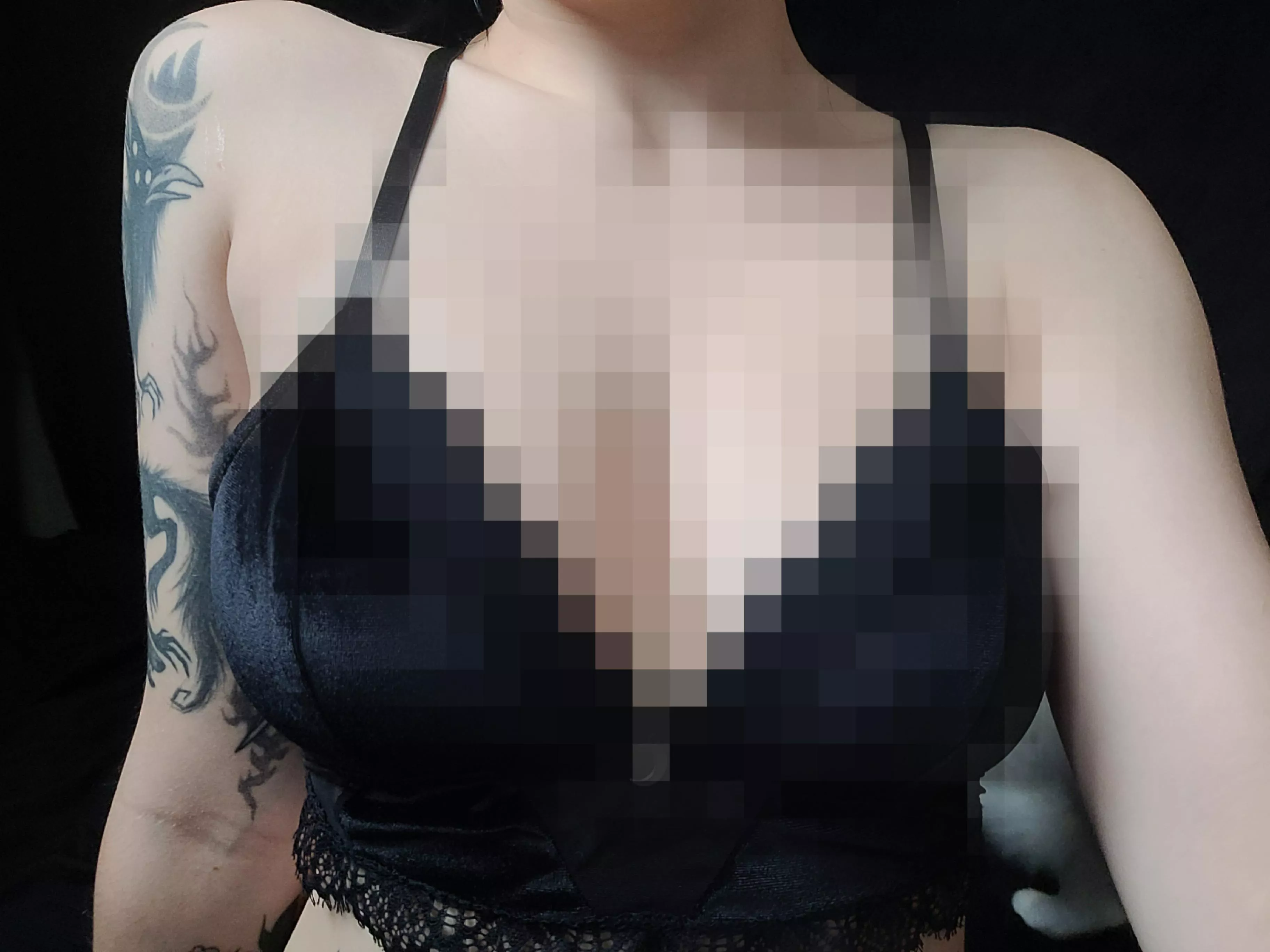 Maybe they are not the biggest, but it doesn't mean that you are allowed to see them. Know your place, bitch 🤍