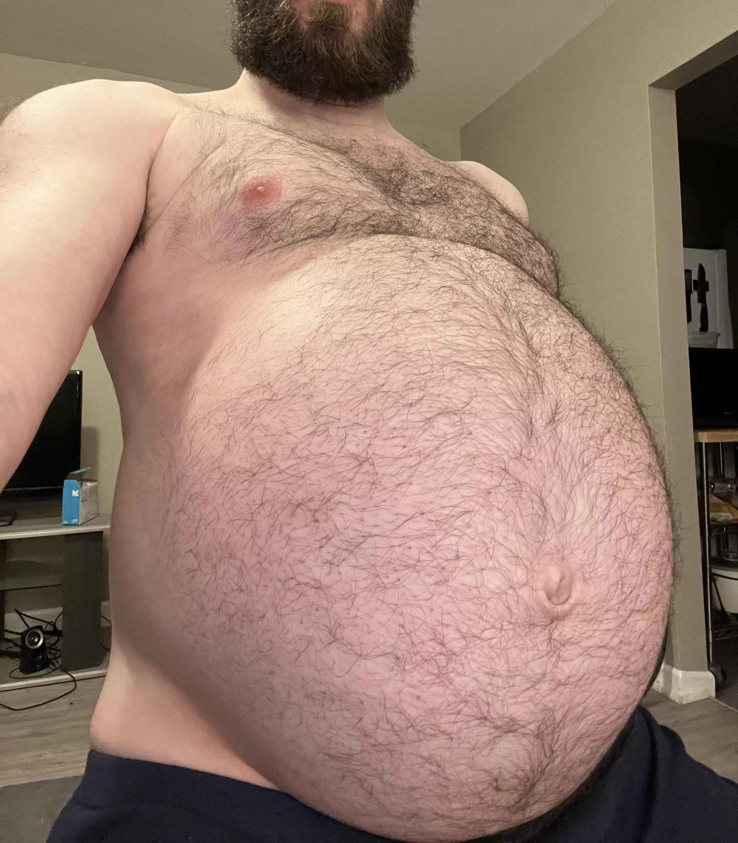 My gut is taking over