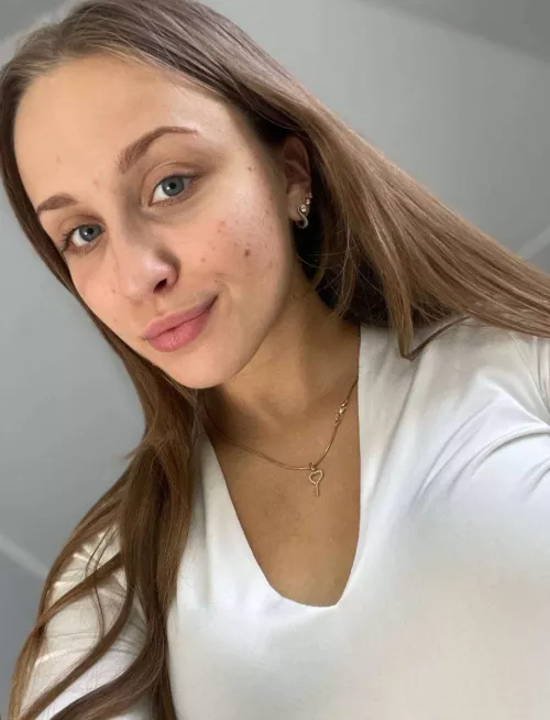 My smile is genuine, even if Im a little shy