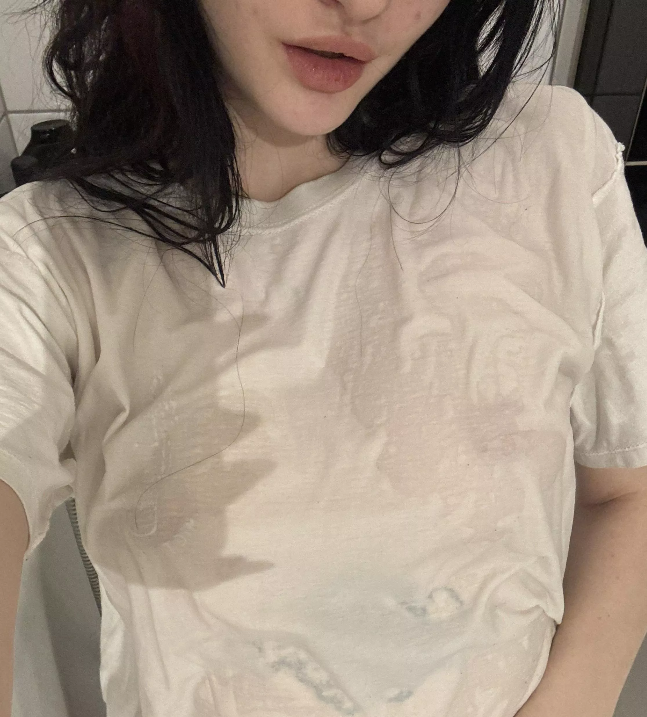 My tits just wanted to breathe a little