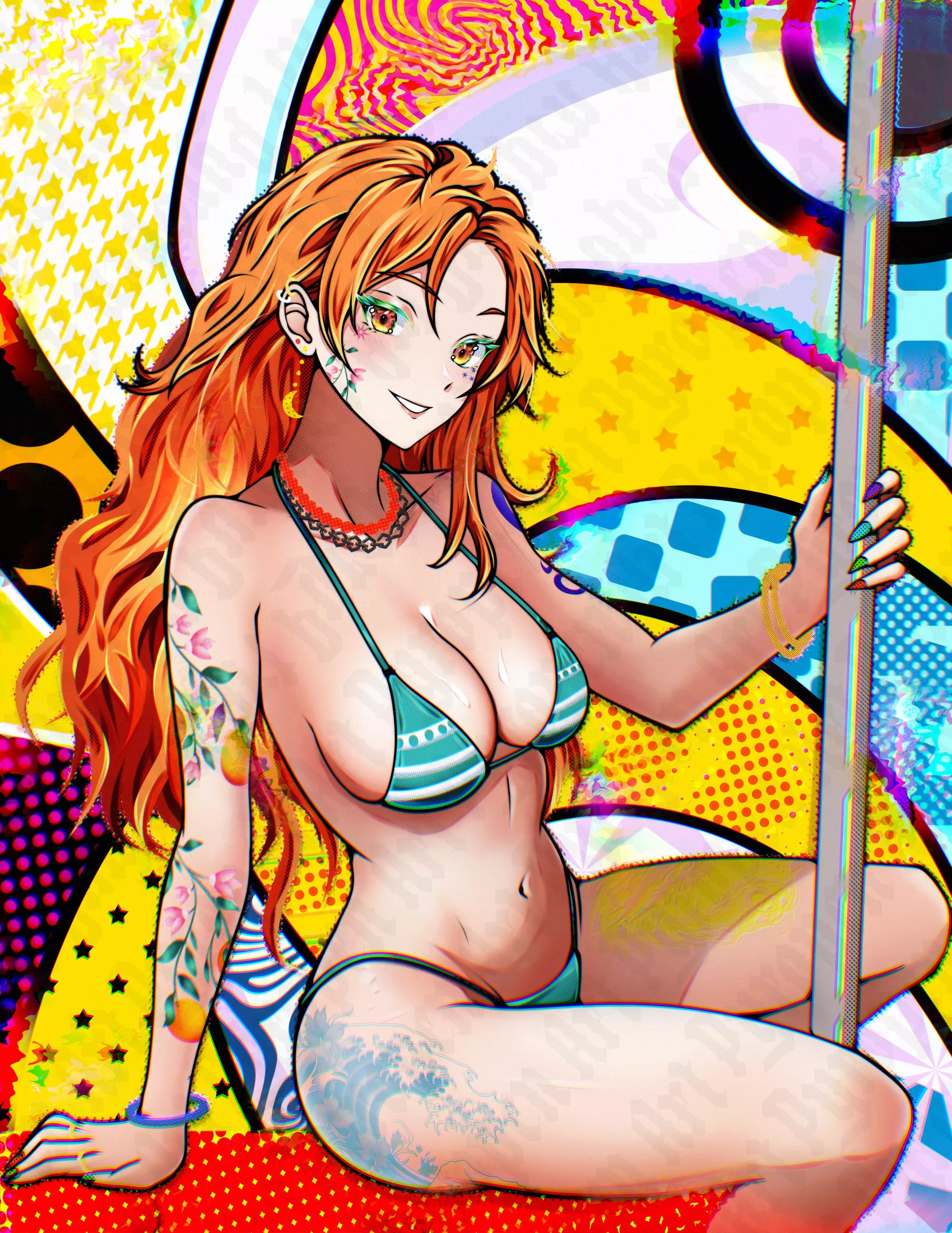 Nami art i did on procreate ❤️