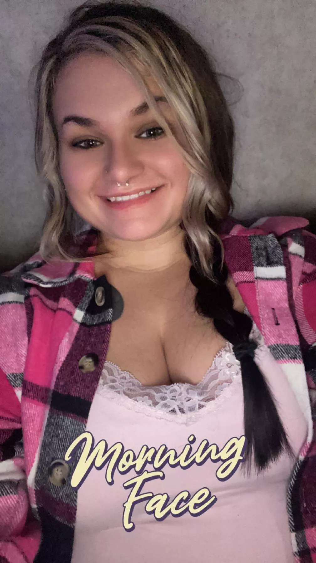 No makeup idk how I feel about it lol 