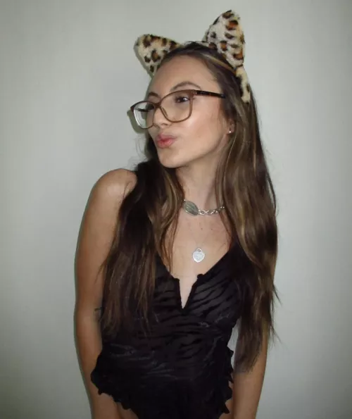 Ready to pounce babe 