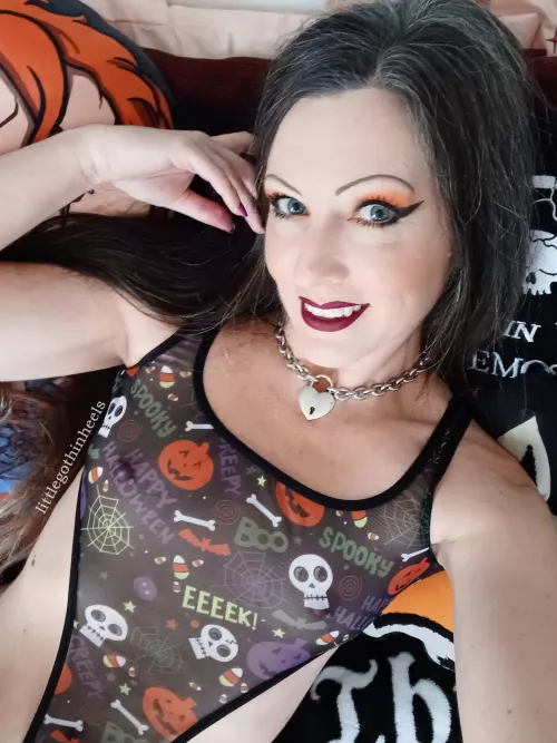 Real life Elvira at 43 :-)