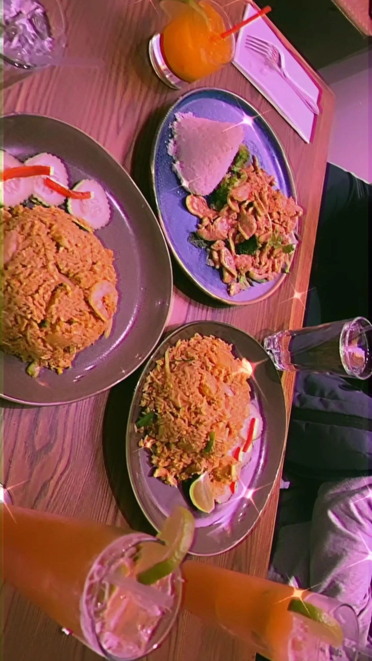 Reimbursement opportunity for dinner and first round of drinks $87