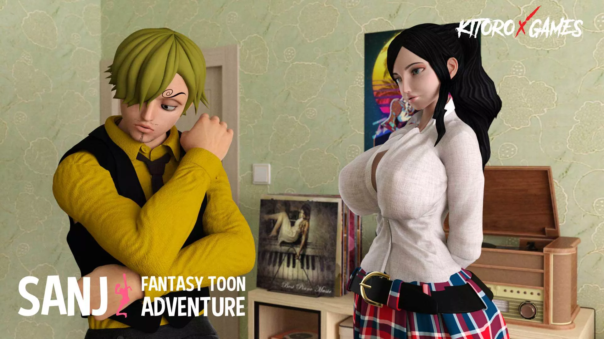 Robin and Sanji will team up to solve the puzzle of how to get back home [Sanji Fantasy Toon Adventure]