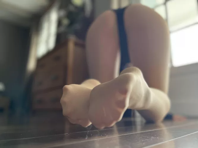 See the light through the nylon?