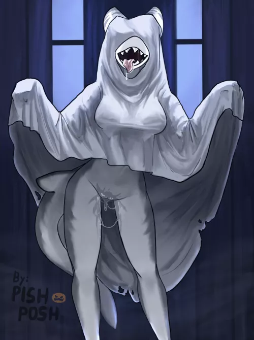 She’s ready for Halloween [F] (pish posh)