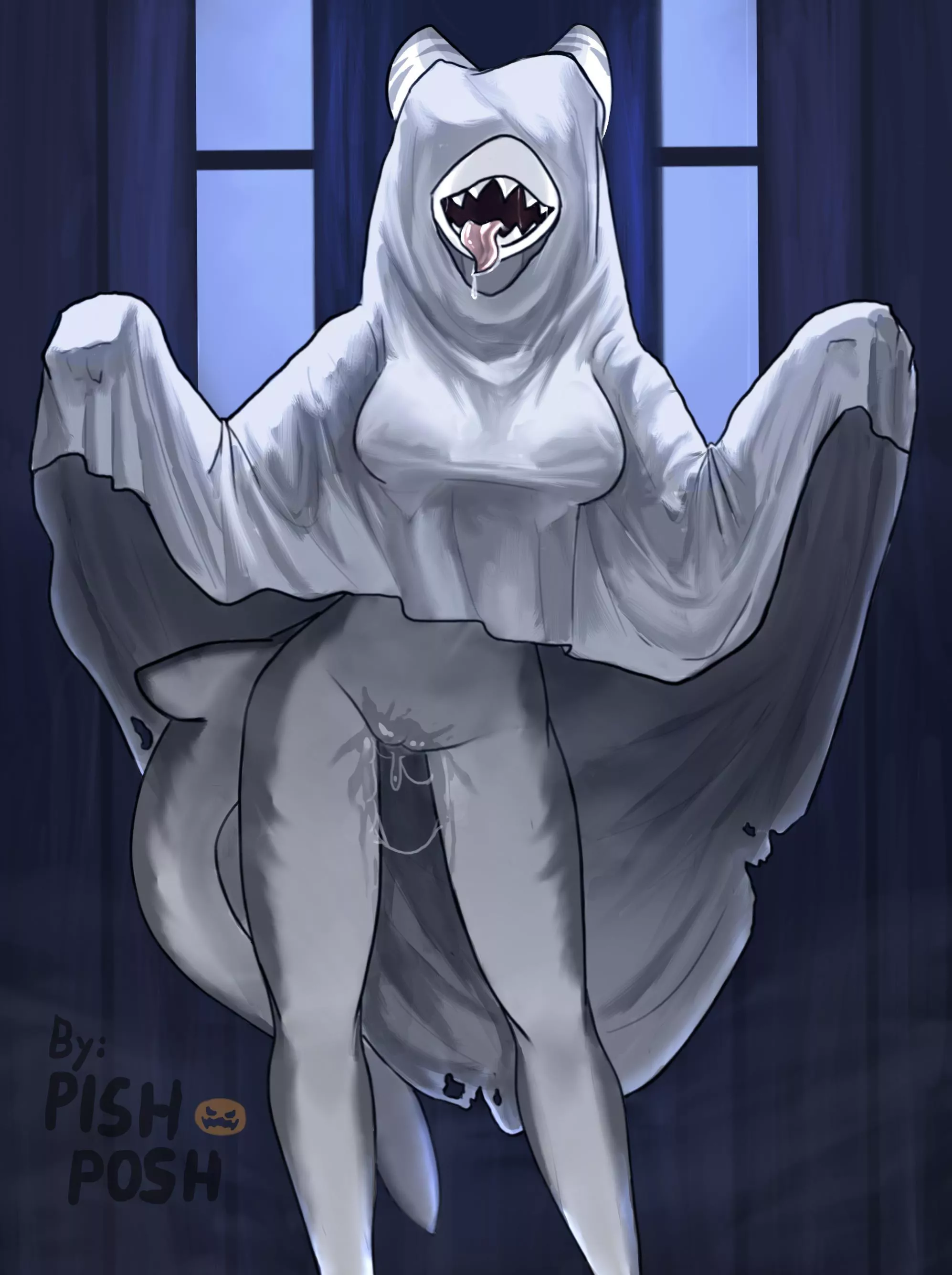 She’s ready for Halloween [F] (pish posh)