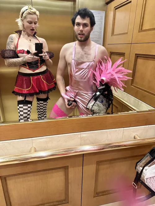 Show em what belongs to me you pathetic lil flamingo 