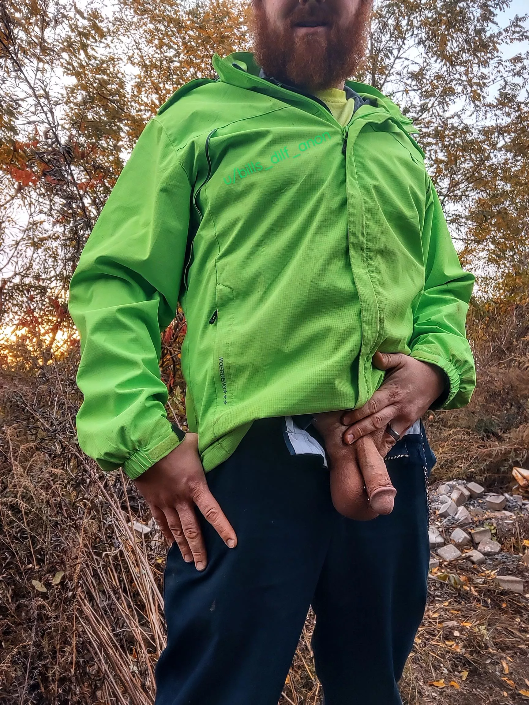 Snuck away to share my sunrise stiffy [33]