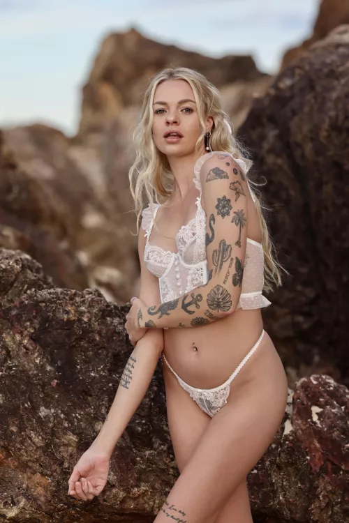 Squeeze and suck or just titty fuck?