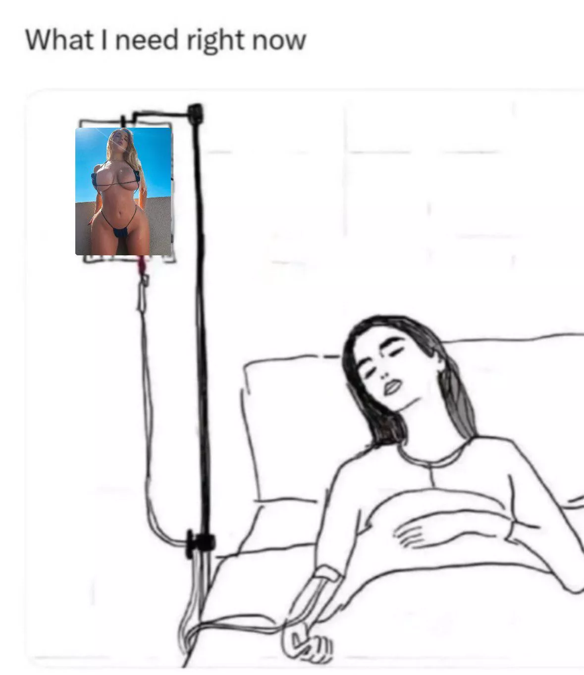 Straight into my veins 