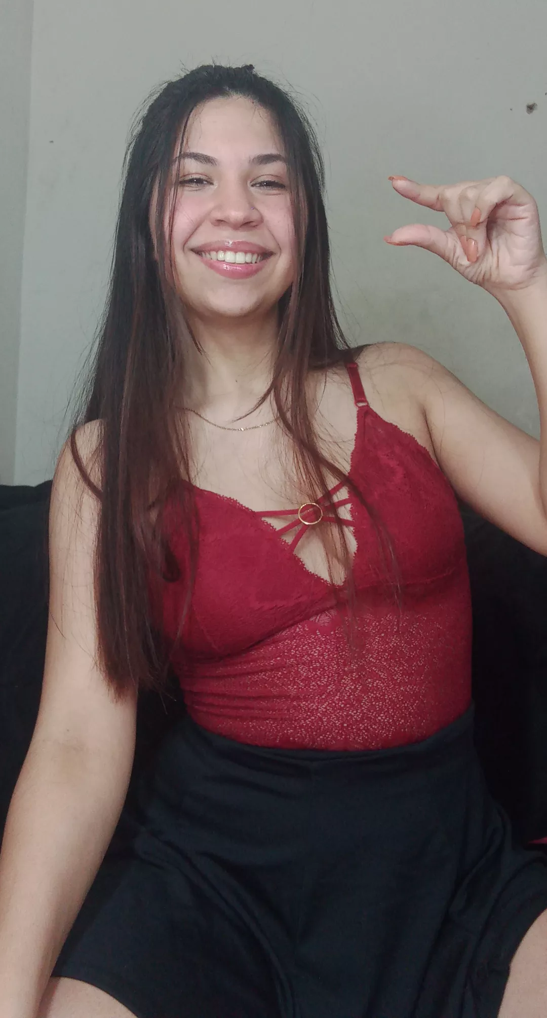 tell me your size in inches... i promise i'll be super mean 