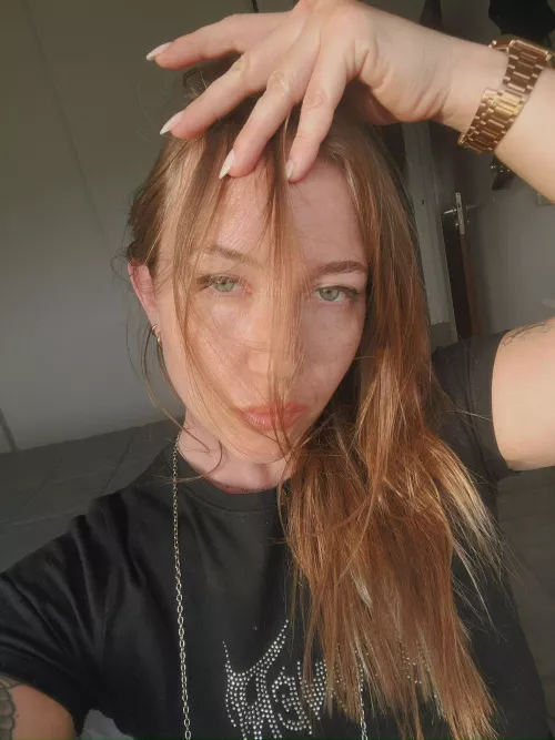 the most beautiful blue you will see today <3